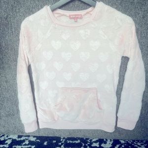 Girls Furry BCBG Sweater